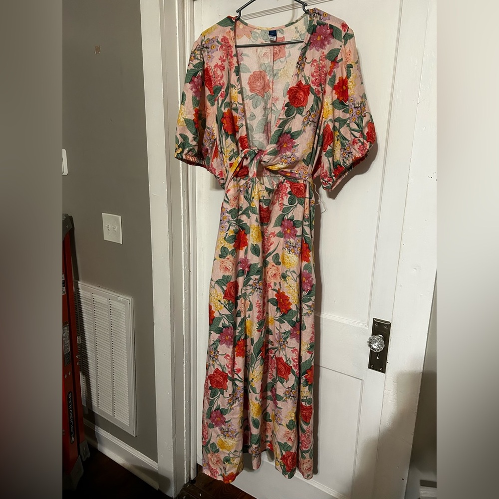 Old Navy Pink Floral Dress